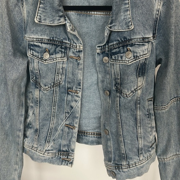 Free People denim jacket - Picture 3 of 5